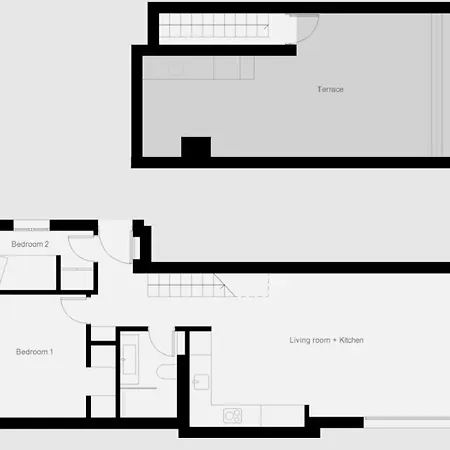 Modern Penthouse With Private Rooftop Terrace Marbella
